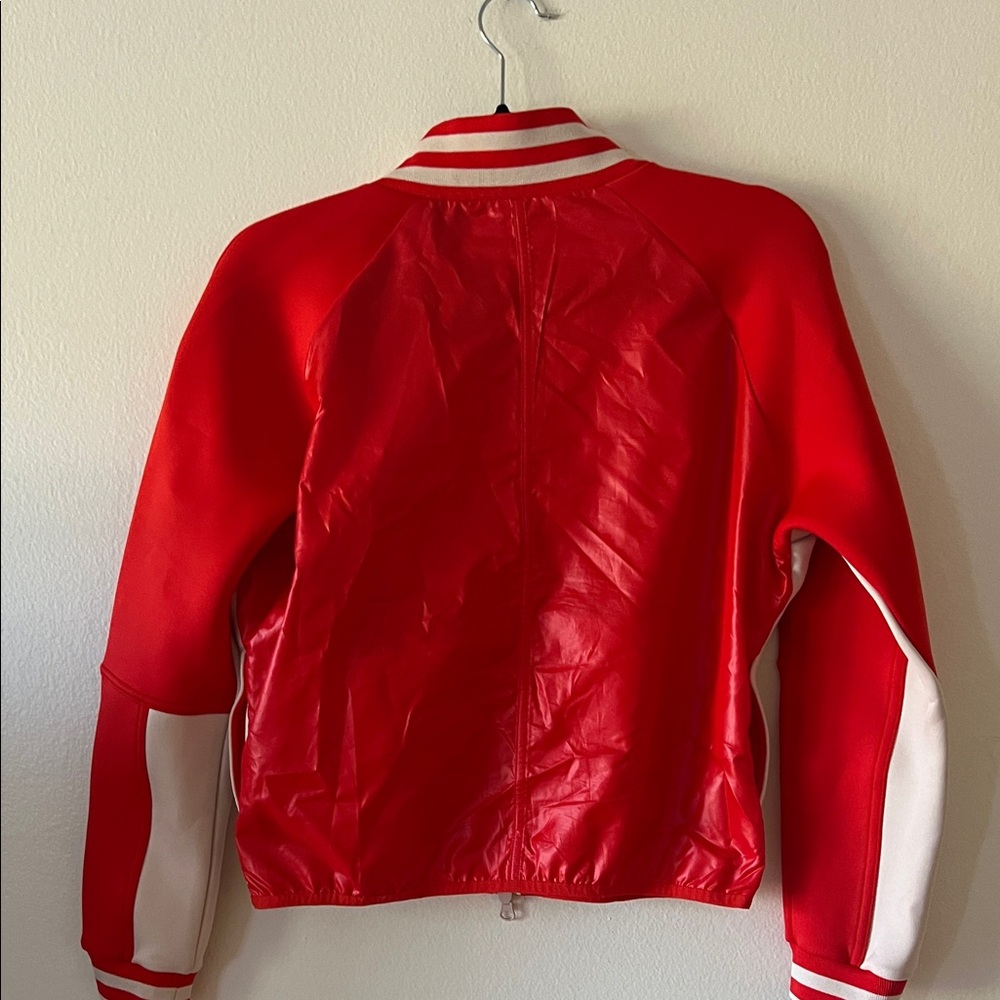 Stella McCartney x ADIDAS Collage 🧯🔥 /  Red and White Women's Jacket - Picture 2 of 2